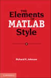 The Elements of MATLAB Style