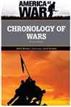 Chronology of Wars