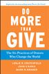 Do More Than Give