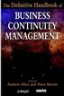 The Definitive Handbook of Business Continuity Management