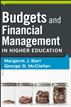 Budgets and Financial Management in Higher Education
