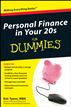 Personal Finance in Your 20s For Dummies
