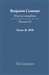 Textes de 1818