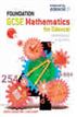 Edexcel GCSE Maths Foundation