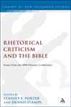 Rhetorical Criticism and the Bible