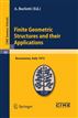 Finite Geometric Structures and their Applications