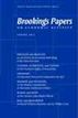 Brookings Papers on Economic Activity: Spring 2011