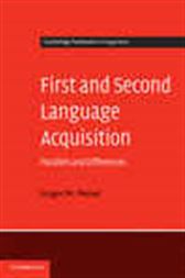 First and Second Language Acquisition