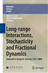 Long-range Interactions, Stochasticity and Fractional Dynamics