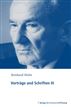Vorträge und Schriften I