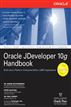 Oracle JDeveloper 10g Handbook