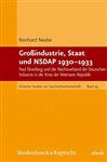 Groindustrie, Staat und NSDAP 1930-1933