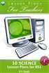10 Science Lesson Plans for KS1 - Volume 1