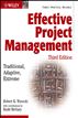 Effective Project Management