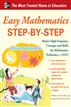 Easy Mathematics Step-by-Step