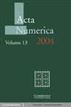 Acta Numerica 2004: Volume 13