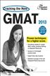 Cracking the New GMAT, 2013 Edition