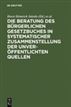 Materialien zur Entstehungsgeschichte des BGB