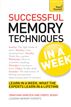 Successful Memory Techniques in a Week