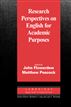 Research Perspectives on English for Academic Purposes