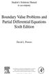 Student Solutions Manual, Boundary Value Problems