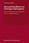 Benutzerhandbuch zur Gttinger Septuaginta