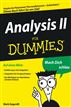 Analysis II f&uuml;r Dummies