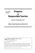 Progress in Responsible Tourism
