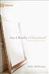 Am I Really a Christian? (Foreword by Kirk Cameron)