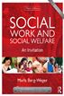 Social Work and Social Welfare