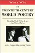 Who's Who in Twentieth Century World Poetry