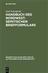 Handbuch des nordwestsemitischen Briefformulars