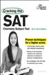Cracking the SAT Chemistry Subject Test, 2013-2014 Edition