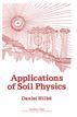Applications of Soil Physics