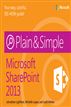 Microsoft SharePoint 2013 Plain & Simple