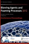 Blowing Agents And Foaming Processes 2012