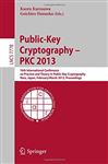 Public-Key Cryptography -- PKC 2013