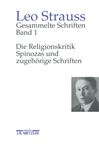 ISBN 9783476012111 product image for Gesammelte Schriften, Band 1: Die Religionskritik Spinozas und zugehrige Schrift | upcitemdb.com
