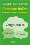 Easy Learning Italian Complete Grammar, Verbs And Vocabulary (3 Books In 1) (collins Easy Learning Italian)