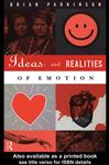 Ideas and Realities of Emotion - Parkinson, Brian