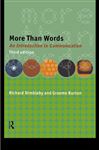 More Than Words - Dimbleby, Richard; Burton, Graeme