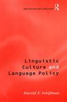 Linguistic Culture and Language Policy - Schiffman, Harold