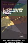 A Political Chronology of Central, South and East Asia - Europa Publications