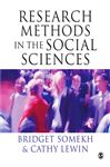 Research Methods in the Social Sciences - Somekh, Bridget; Lewin, Cathy