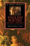 The Cambridge Companion to English Poetry, Donne to Marvell - Corns, Thomas N.