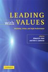 Leading with Values - Cameron, Kim S.; Hess, Edward D.