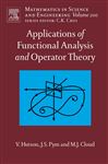 Applications of Functional Analysis and Operator Theory - Hutson, V.; Pym, J.; Cloud, M.