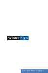 Winter Sign - Huot-Vickery, Jim dale