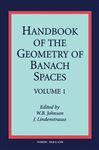 Handbook of the Geometry of Banach Spaces - Lindenstrauss, J.; Johnson, W. B.