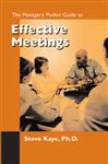 The Managers Pocket Guide to Effective Meetings - Kaye, Steve